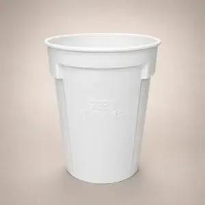 85Lt Ingredients Bin White
