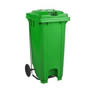 120Lt Wheelie Pedal Bin | Assorted Colours