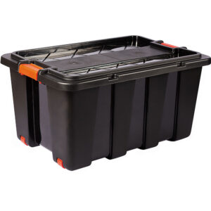 Storage Box On Wheels | 150Lt | Black 