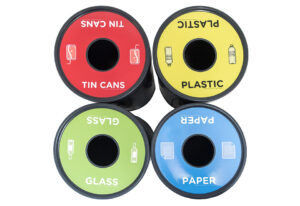 100Lt Recycling Bin | Single Hole
